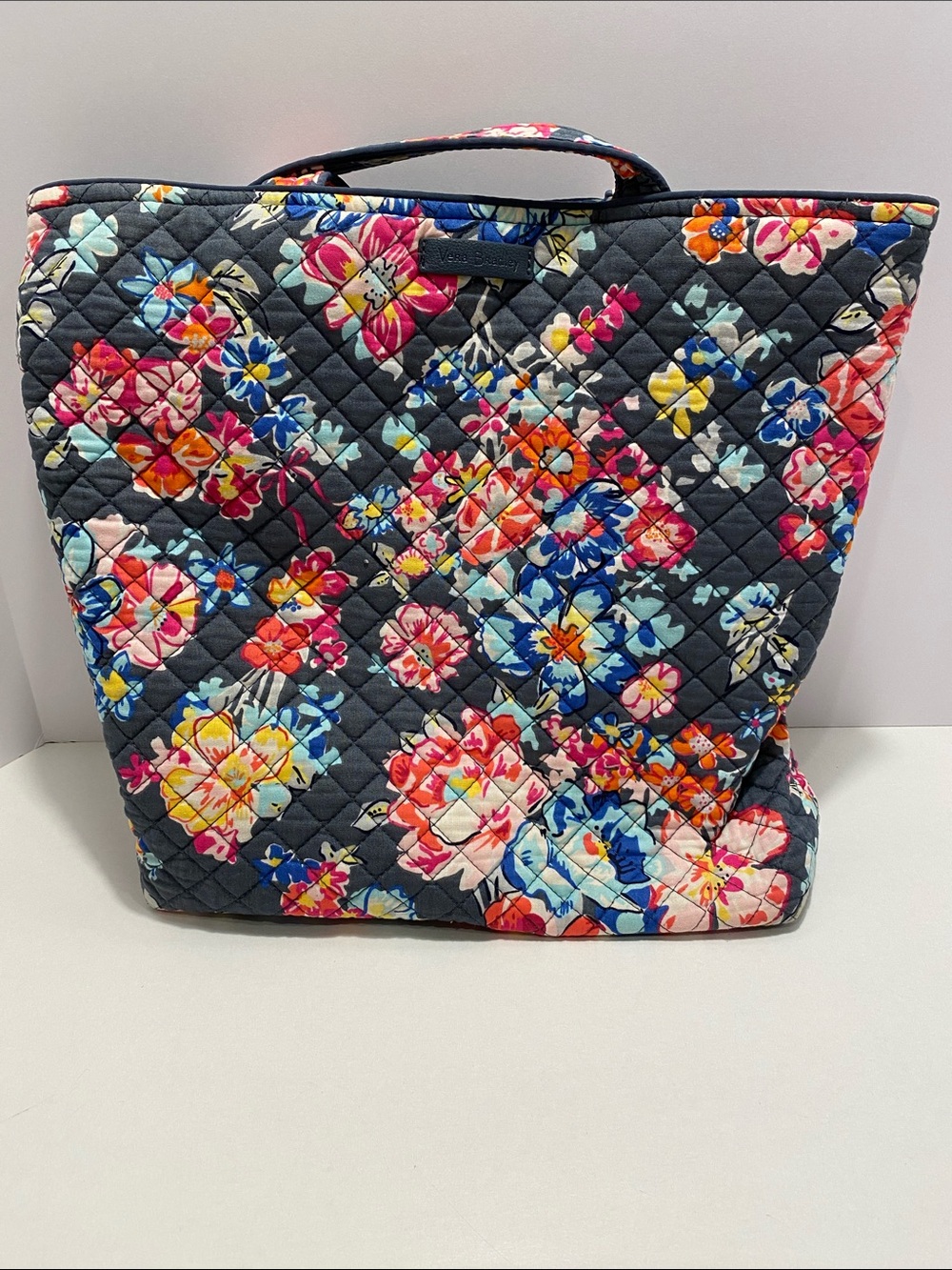 Vera Bradley Snap Tote GUC Pretty Posies